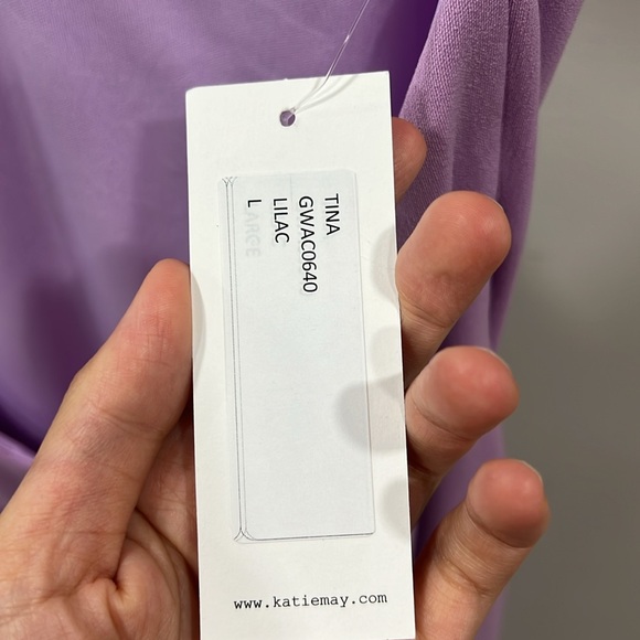 Katie May Tina Gown in Lilac - Picture 12 of 13